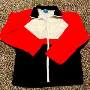 Vintage men’s on your mark windbreaker nylon jacket NWOT